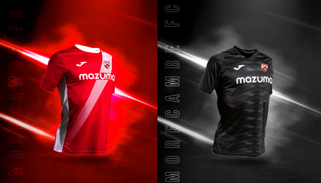 The new Morecambe FC 21/22 shirt reveal!
