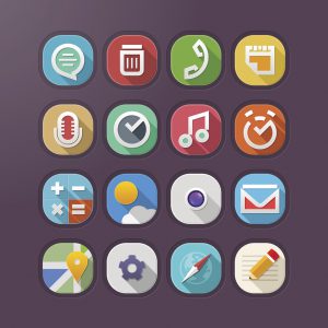 Modern Web Icons - Illustration