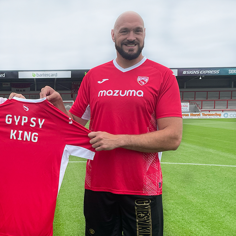 Tyson Fury’s Short Sponsorship for Morecambe FC