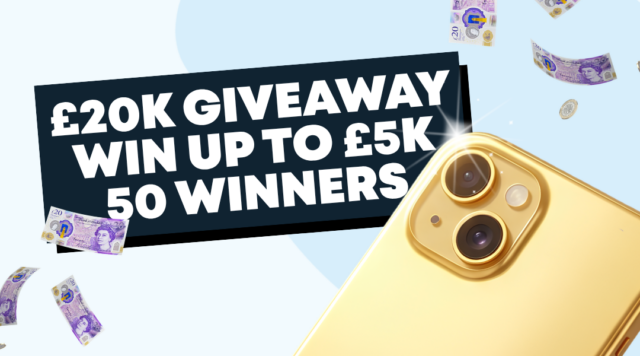 £20K Giveaway – T&Cs