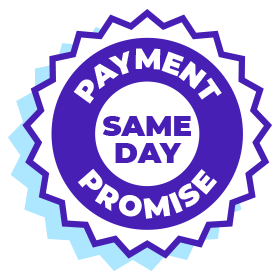 Image of same day payment icon